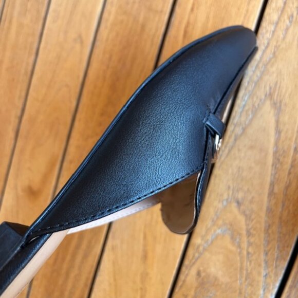 EUC Merona Women’s Black Mules Size 10 - Picture 14 of 16